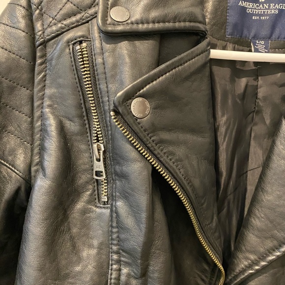 American Eagle Motorcycle Jacket - Picture 4 of 6